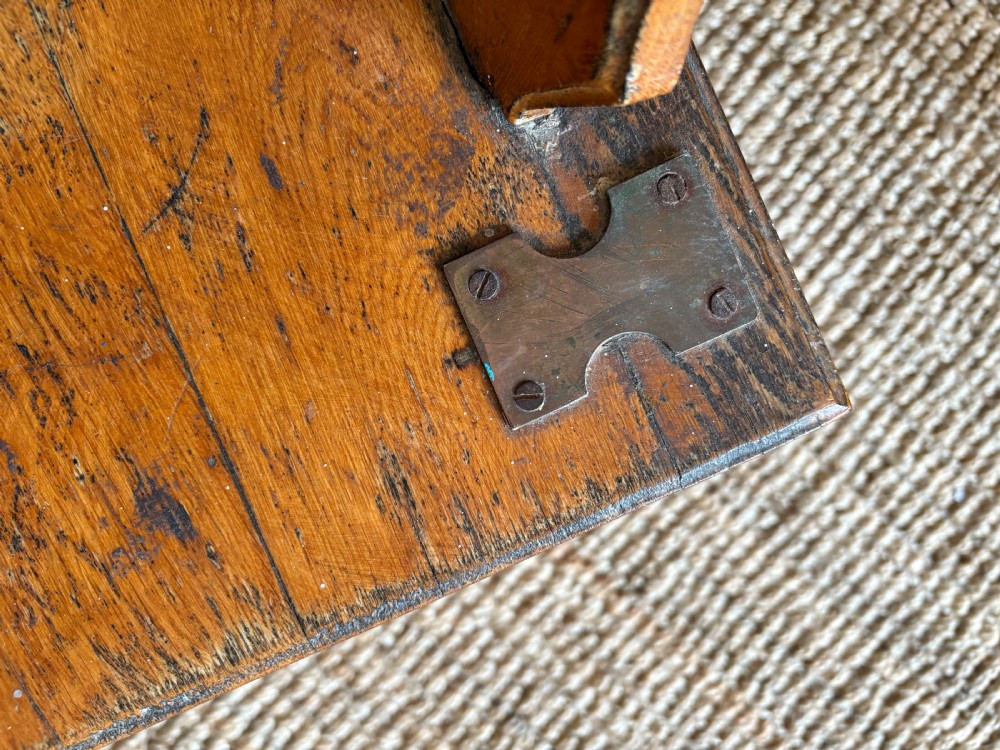 A Pair of Early 20th Century Gothic Revival English Oak Hall Chairs, C1900 View VII