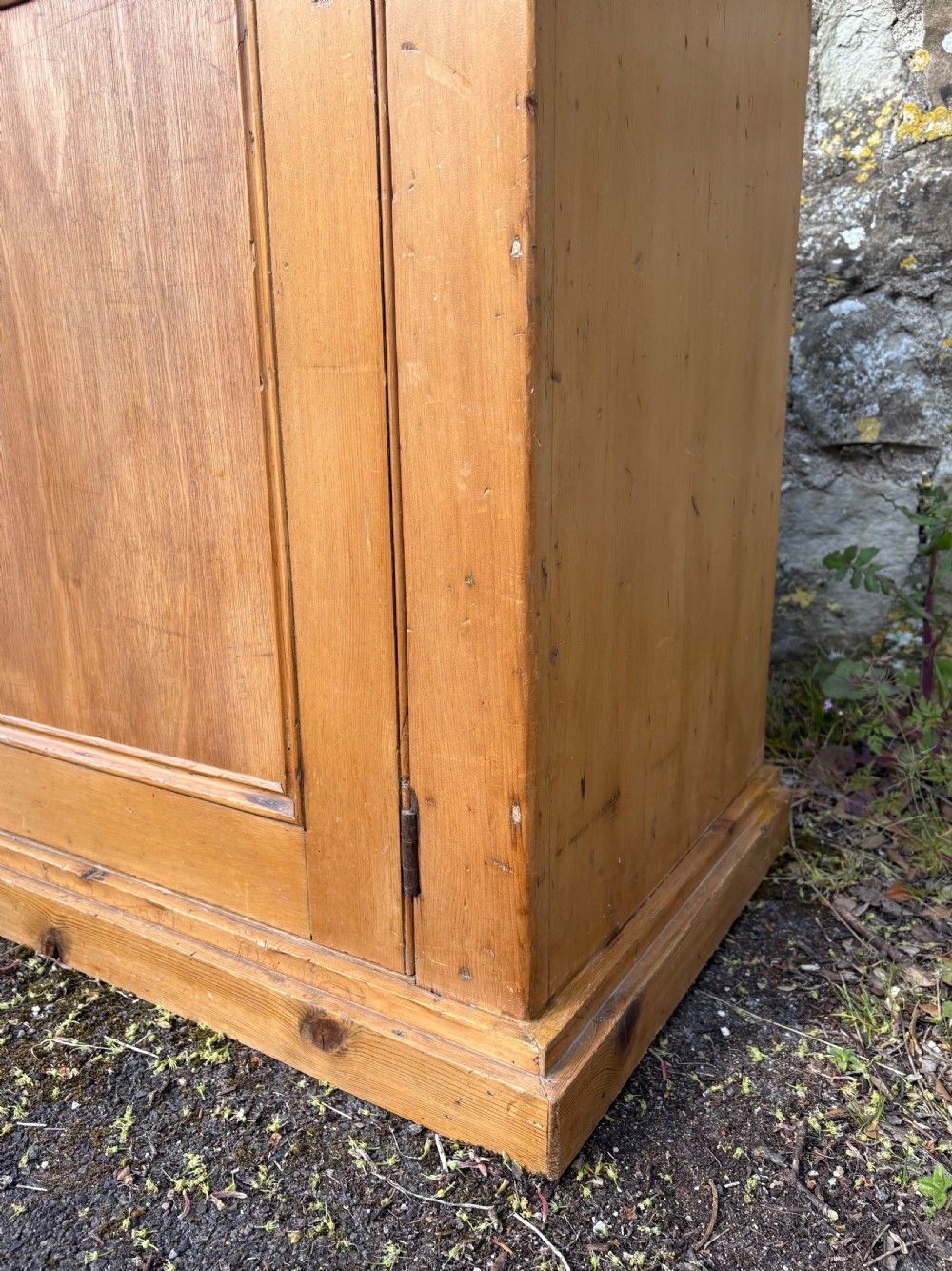 A Late 19th Century Pine Larder or Pantry Base Cupboard, 103cm C1890 View VIII