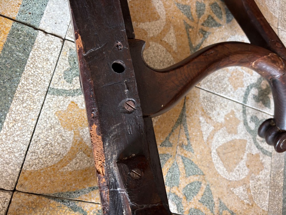 A Chippendale Style, George 111 Elm Elbow Chair with Drop-in Seat, C1800 View XIII