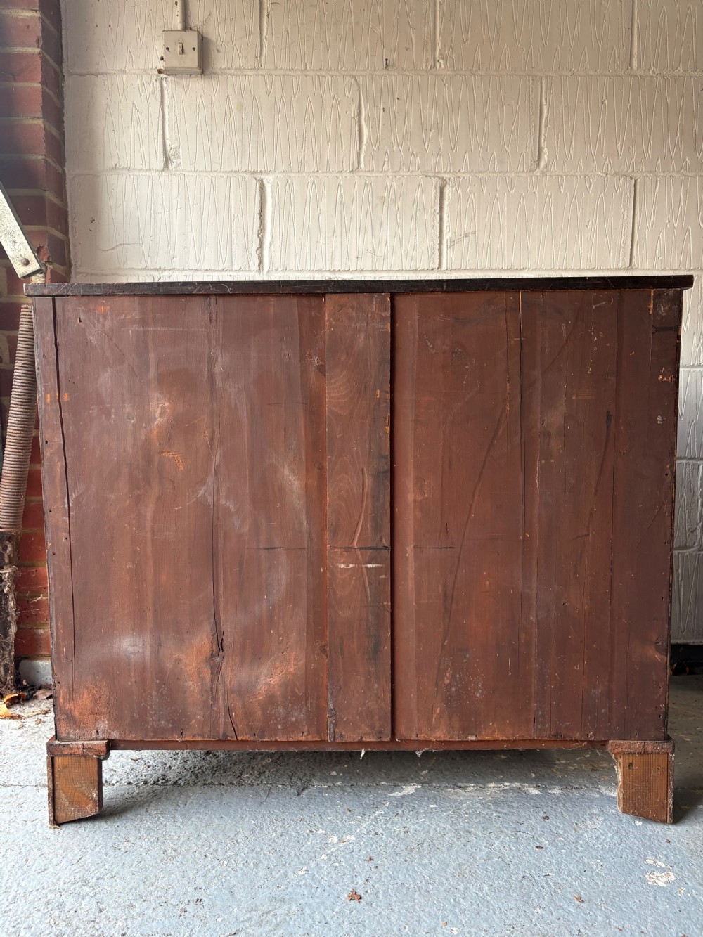 Regency Mahogany Chest of Drawers Trafalgar Sacred to Nelson Handles C1810, 98cm View II