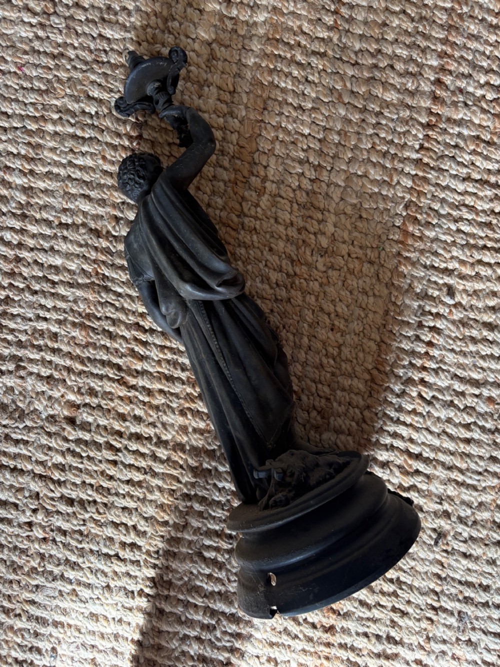 A 19th Century Grand Tour 65cm Spelter Lamp, Guiliano di Medici View XII