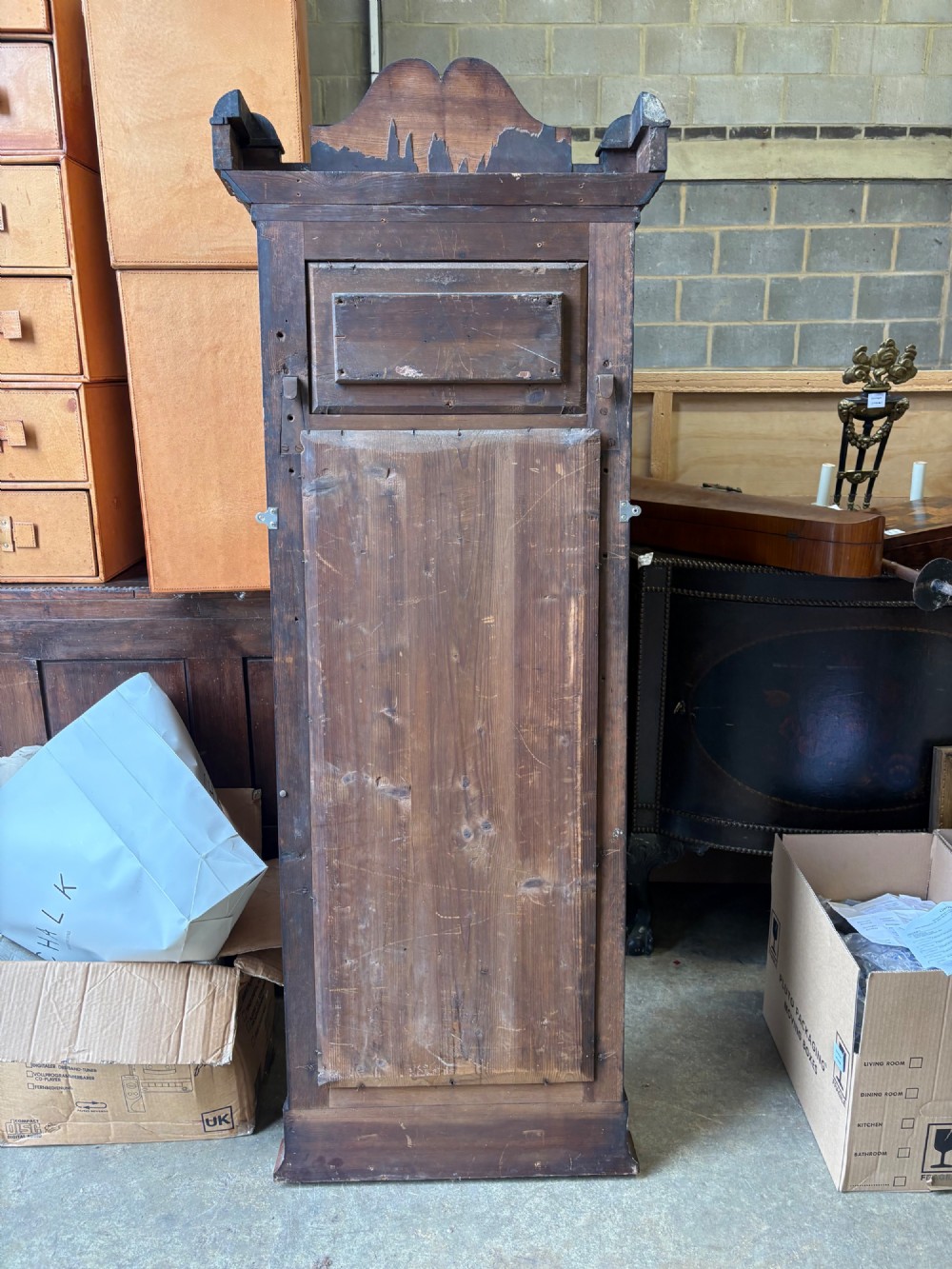 An Early 19th Century Restoration Period French Pier Glass and Stand 258cm C1815 View VIII