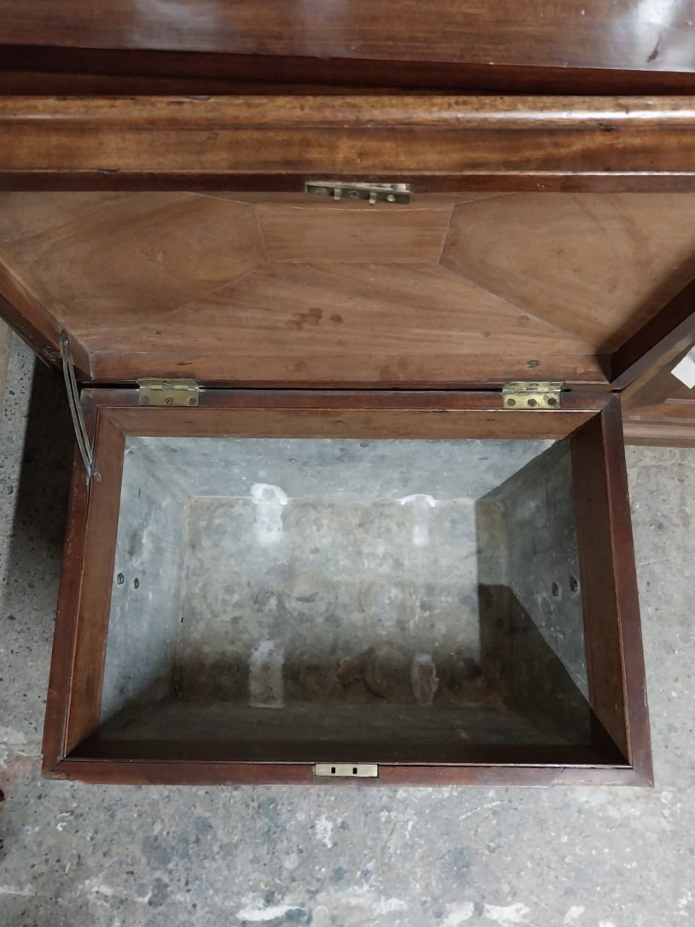 A Regency Mahogany Sarcophagus Cellarette 65cm wide, C1830 Manner of Thomas Hope View XIV