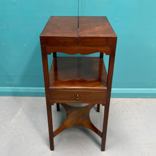 GEORGIAN MAHOGANY WASHSTAND - ADDITIONAL PHOTO 3