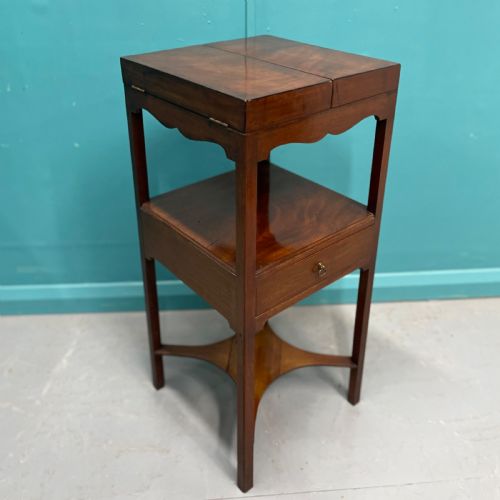 GEORGIAN MAHOGANY WASHSTAND - ADDITIONAL PHOTO 5