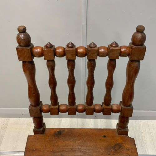9TH CENTURY METAMORPHIC CHAIR STEPLADDER - ADDITIONAL PHOTO 3