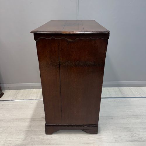 18TH CENTURY OAK CHEST OF DRAWERS - ADDITIONAL PHOTO 6