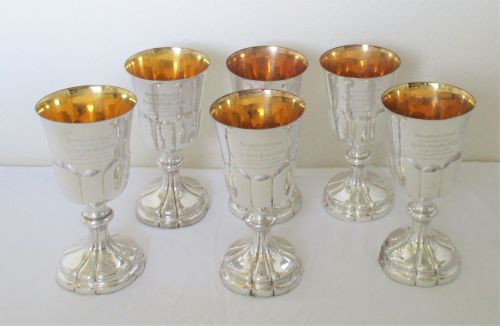 SUPERB LARGE OLD SHEFFIELD PLATED BOXED COMMUNION SET C1840 - ADDITIONAL PHOTO 2