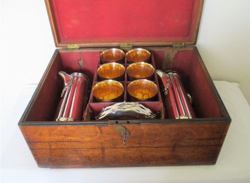 SUPERB LARGE OLD SHEFFIELD PLATED BOXED COMMUNION SET C1840 - ADDITIONAL PHOTO 19