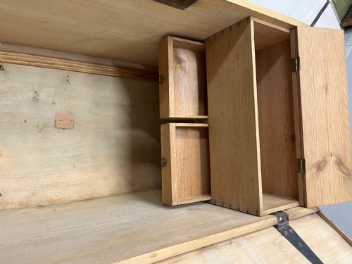 VICTORIAN PINE BLANKET BOX STORAGE CHEST - ADDITIONAL PHOTO 6