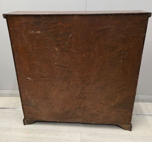 VICTORIAN MAHOGANY FREESTANDING BOOKCASE WITH ADJUSTABLE SHELVES - ADDITIONAL PHOTO 6