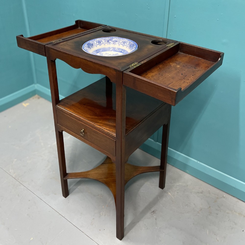 Georgian mahogany washstand  View III