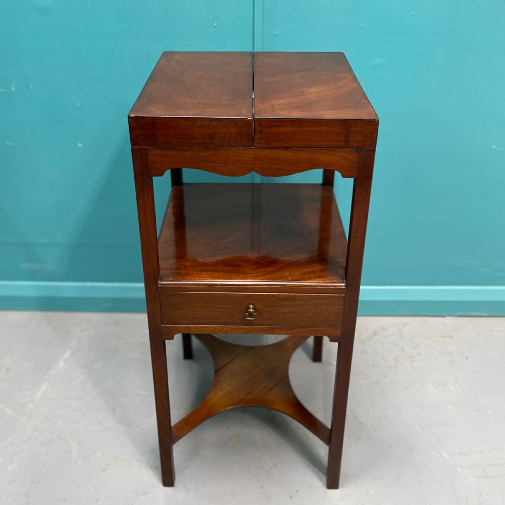 Georgian mahogany washstand  View IV
