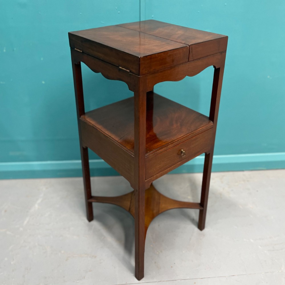 Georgian mahogany washstand  View VI