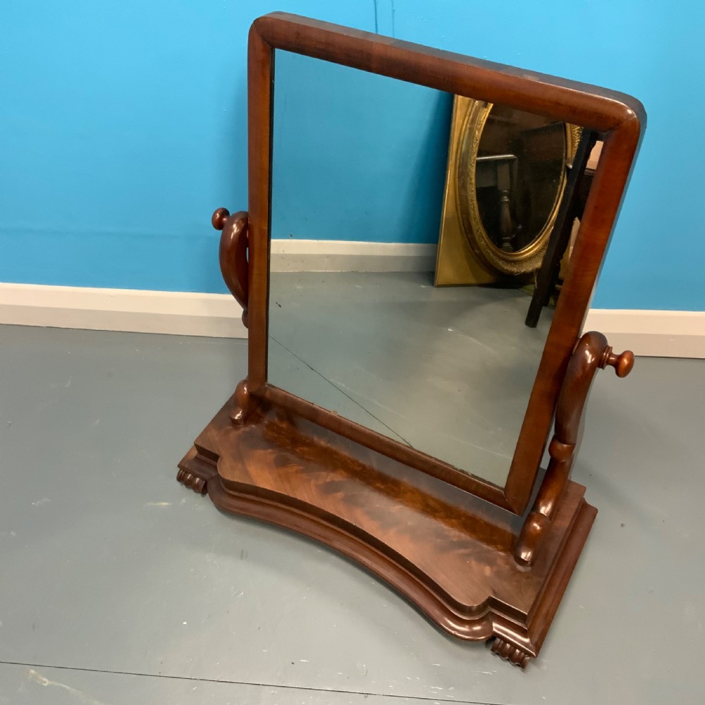William IV dressing table mirror View III