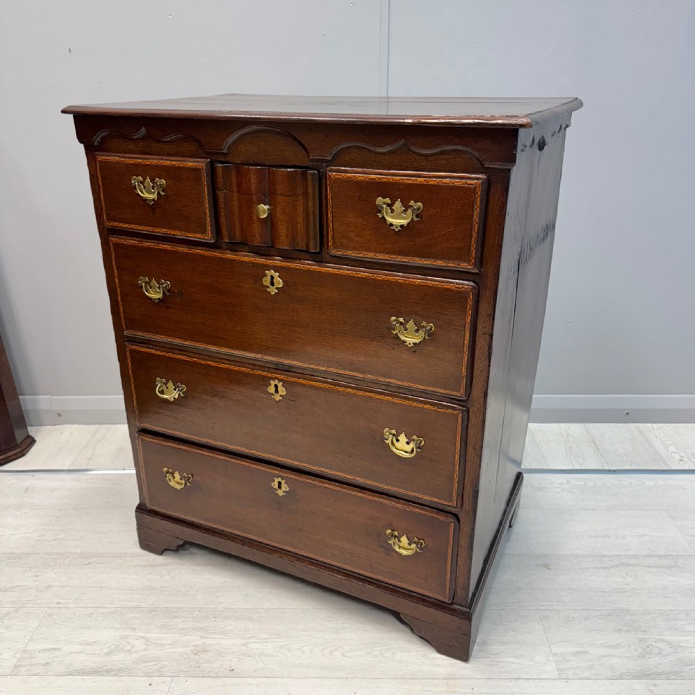 18th century oak chest of drawers 