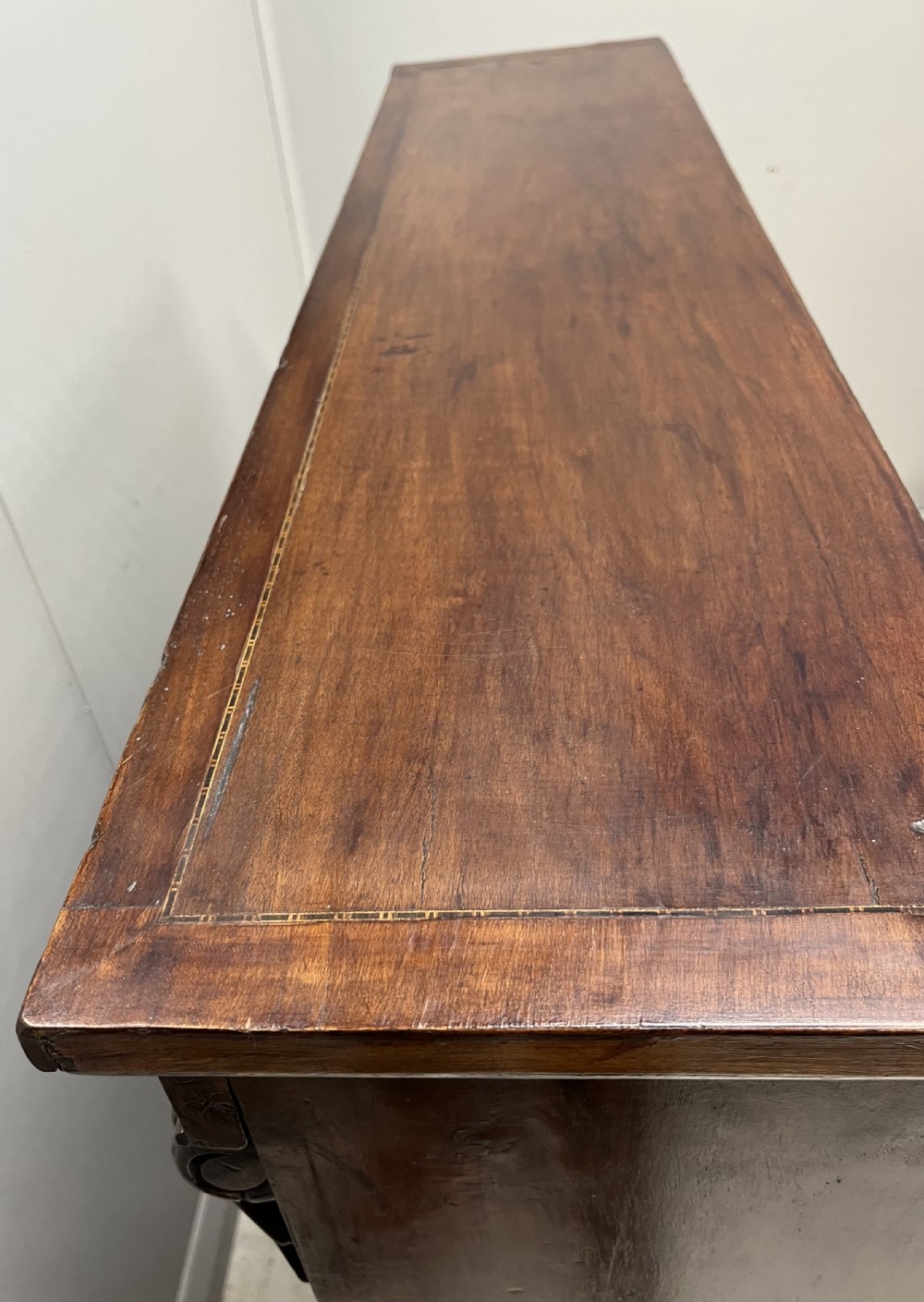 Victorian mahogany freestanding bookcase with adjustable shelves View VIII