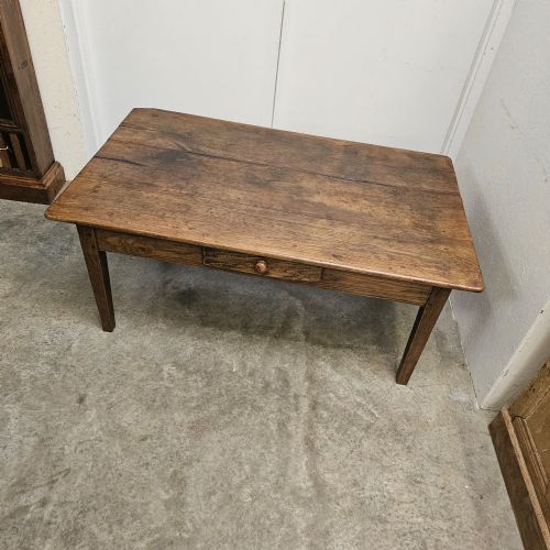 fig 1. Large French Oak Coffee Table