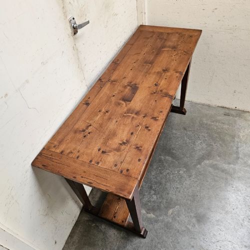 fig 1. French Pine and Oak Potboard Server
