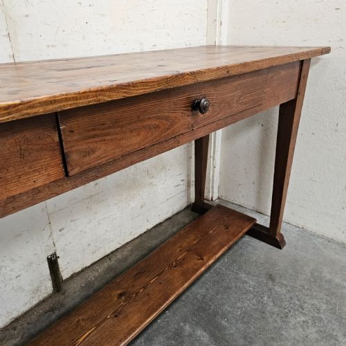 fig 2. French Pine and Oak Potboard Server