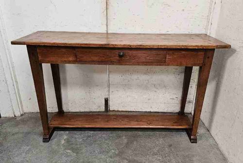 French Pine and Oak Potboard Server
