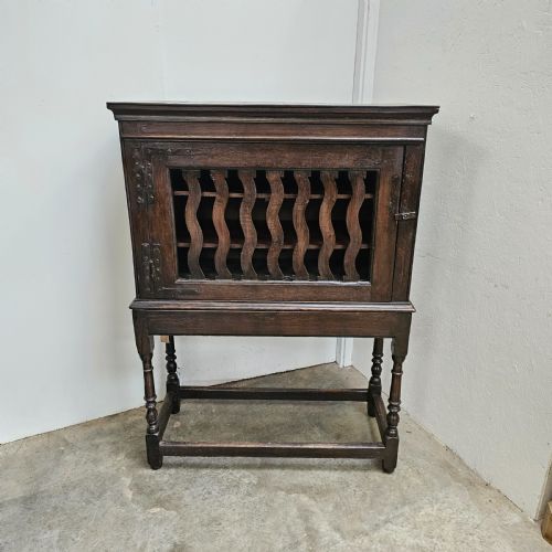 English 18th Century Dole Cupboard