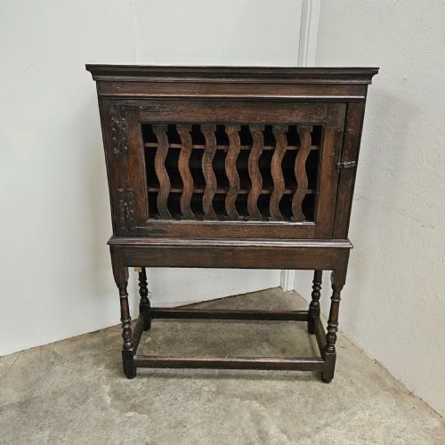 fig 1. English 18th Century Dole Cupboard