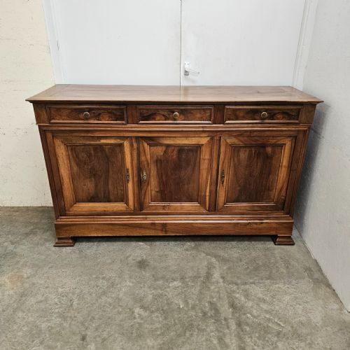 fig 1. French Louis Phillipe Walnut Enfilade