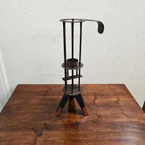 French Adjustable Candlestand (Rat De Cave)