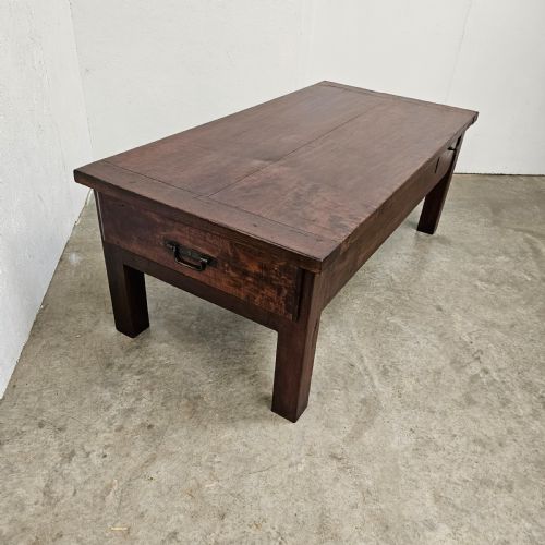 Substantial French Walnut Low Table