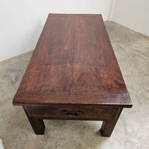fig 1. Substantial French Walnut Low Table