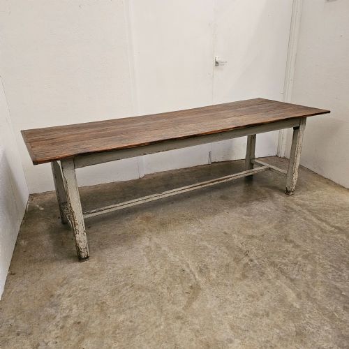 fig 1. French Oak & Pine Farmhouse Table