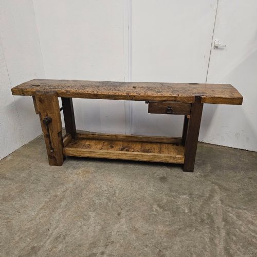 French Beech & Oak Artisans Workbench