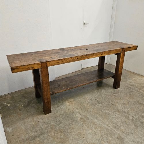 French Oak Freestanding Workbench