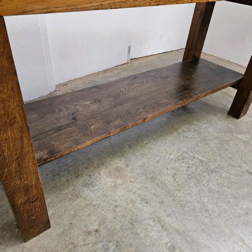 fig 2. French Oak Freestanding Workbench