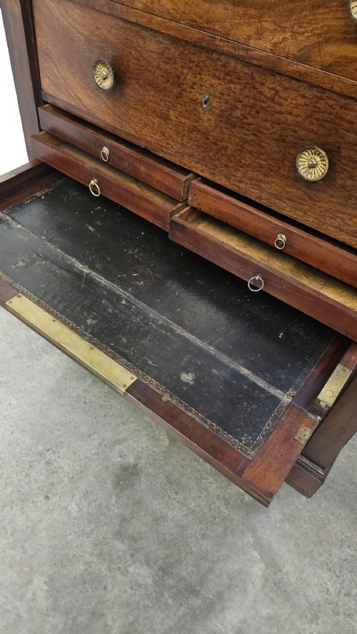 fig 2. Tall French Secretaire Chest Of Drawers
