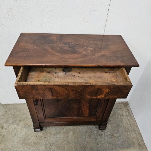 FRENCH 19TH CENTURY WALNUT CONFITURIER - ADDITIONAL PHOTO 2