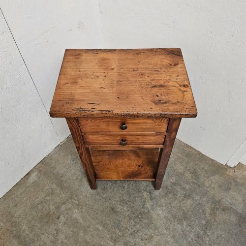 fig 1. French Pine Two Drawer Stand