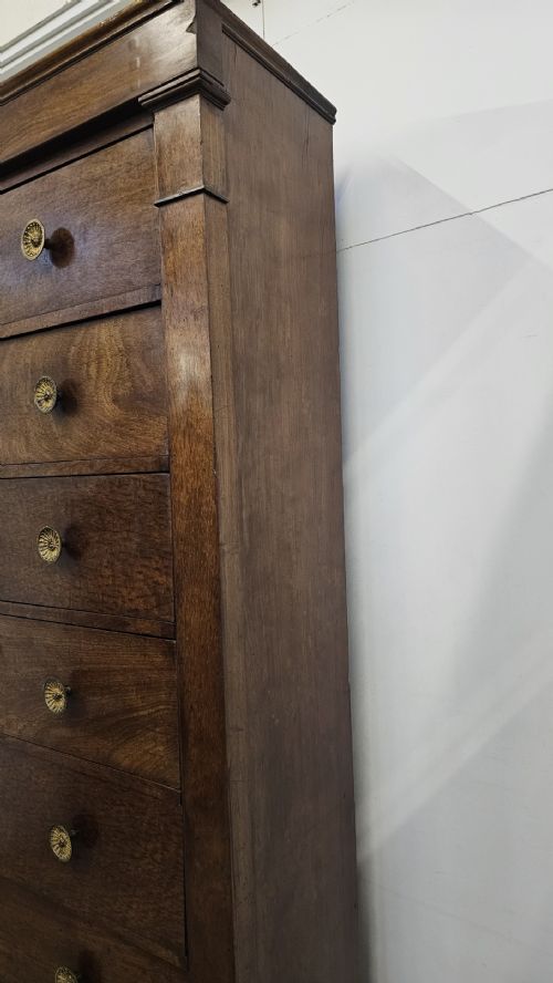 TALL FRENCH SECRETAIRE CHEST FROM A PHARMACY - ADDITIONAL PHOTO 3