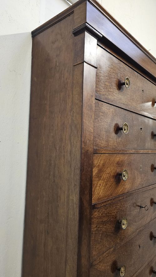TALL FRENCH SECRETAIRE CHEST FROM A PHARMACY - ADDITIONAL PHOTO 4