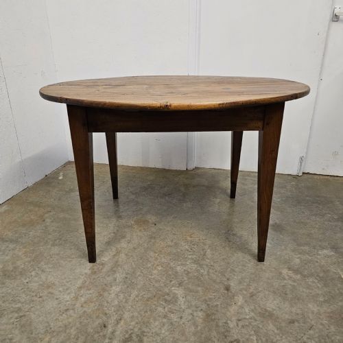 French Poplar Oval Table