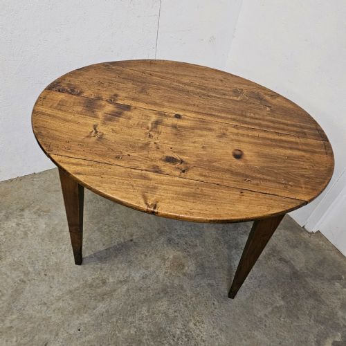 fig 1. French Poplar Oval Table