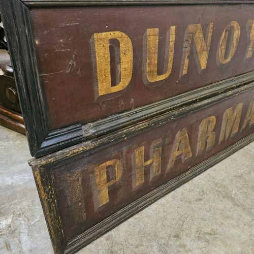 FRENCH HAND PAINTED PHARMACY SIGN BOARDS - ADDITIONAL PHOTO 6