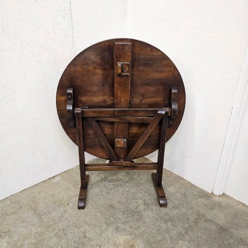 fig 1. 19th Century French Wine Tasting Table