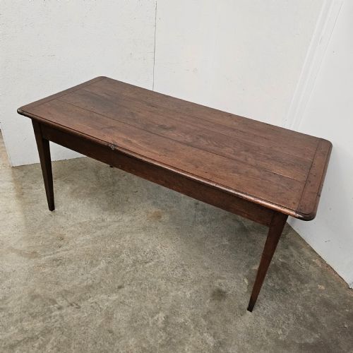 fig 1. 19th Century French Oak Dining Table
