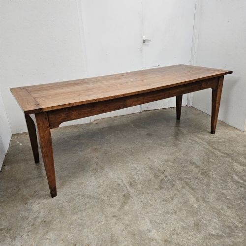 Substantial 7ft French Cherry Farm Table