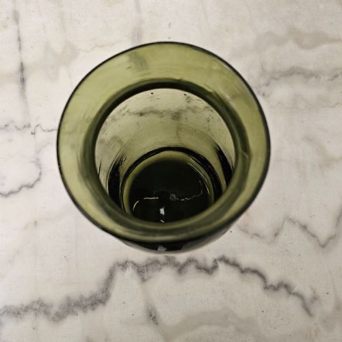 fig 1. Olive Green Glass Truffle Pickling Jar ('Bocal')
