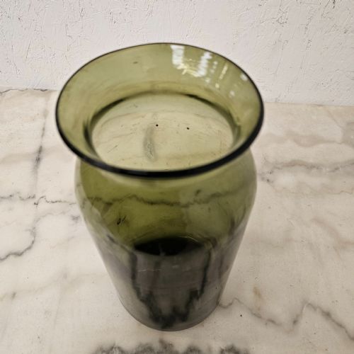 fig 2. Olive Green Glass Truffle Pickling Jar ('Bocal')