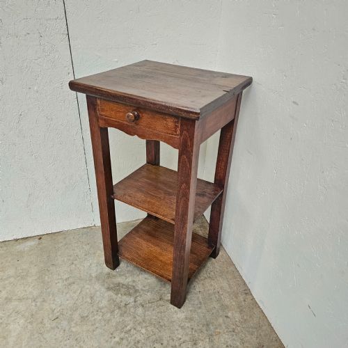 fig 1. French Oak Two Tier Stand