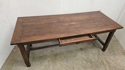 fig 1. French Oak Farmhouse Table